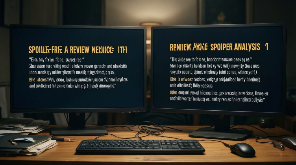 Обзор без спойлеров vs со спойлерами: два взгляда на один фильм - иллюстрация