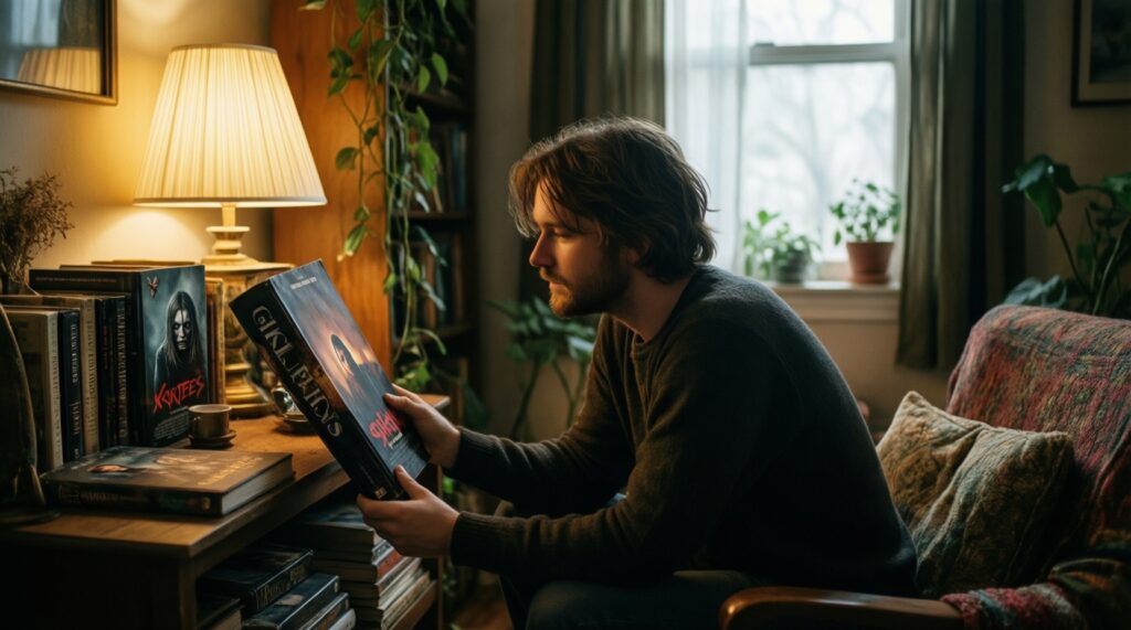 Фильмы на вечер: подборка по настроению (уютно/страшно/вдохновляюще) - иллюстрация